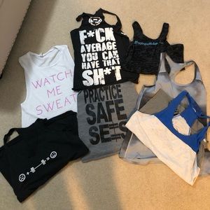 Workout Tank tops, CrossFit
